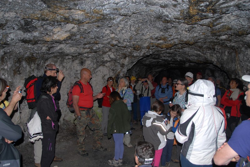 Escursione guidata gallerie di guerra