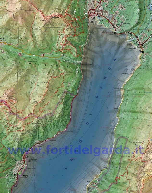 Mappa Fortificazioni Limone